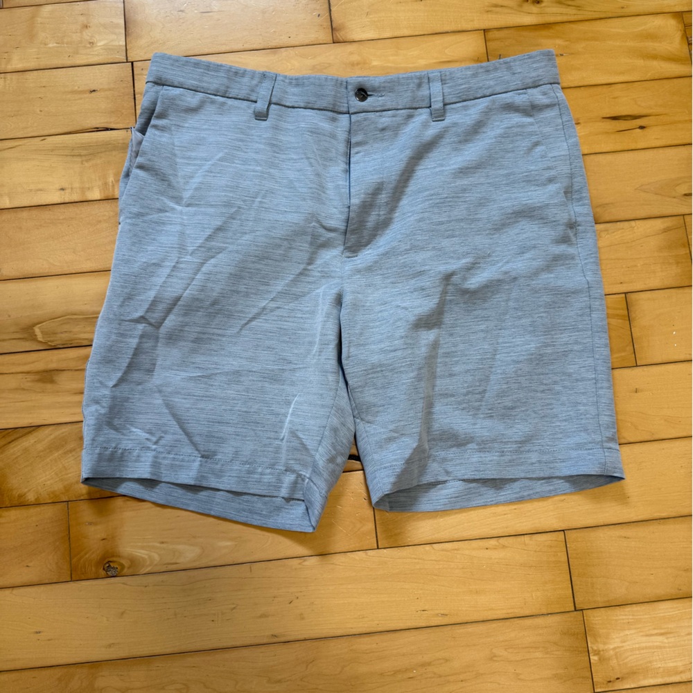 Callaway Gray Flat Front Shorts